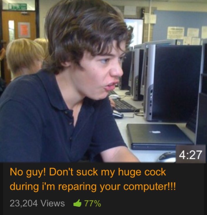 It's hard being a repair guy