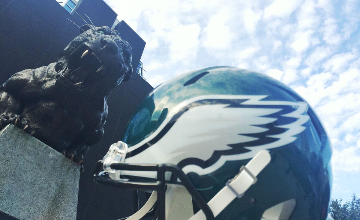Eagles's tweet photo. 🏈 24 Hours 🏈 #PHIvsCAR 🏈 https://t.co/emIHDuEuIZ