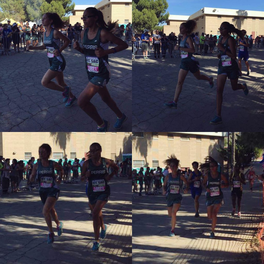 xaelamarie's tweet image. Can you tell who was my running partner today ? #SameForm #MtSACXC