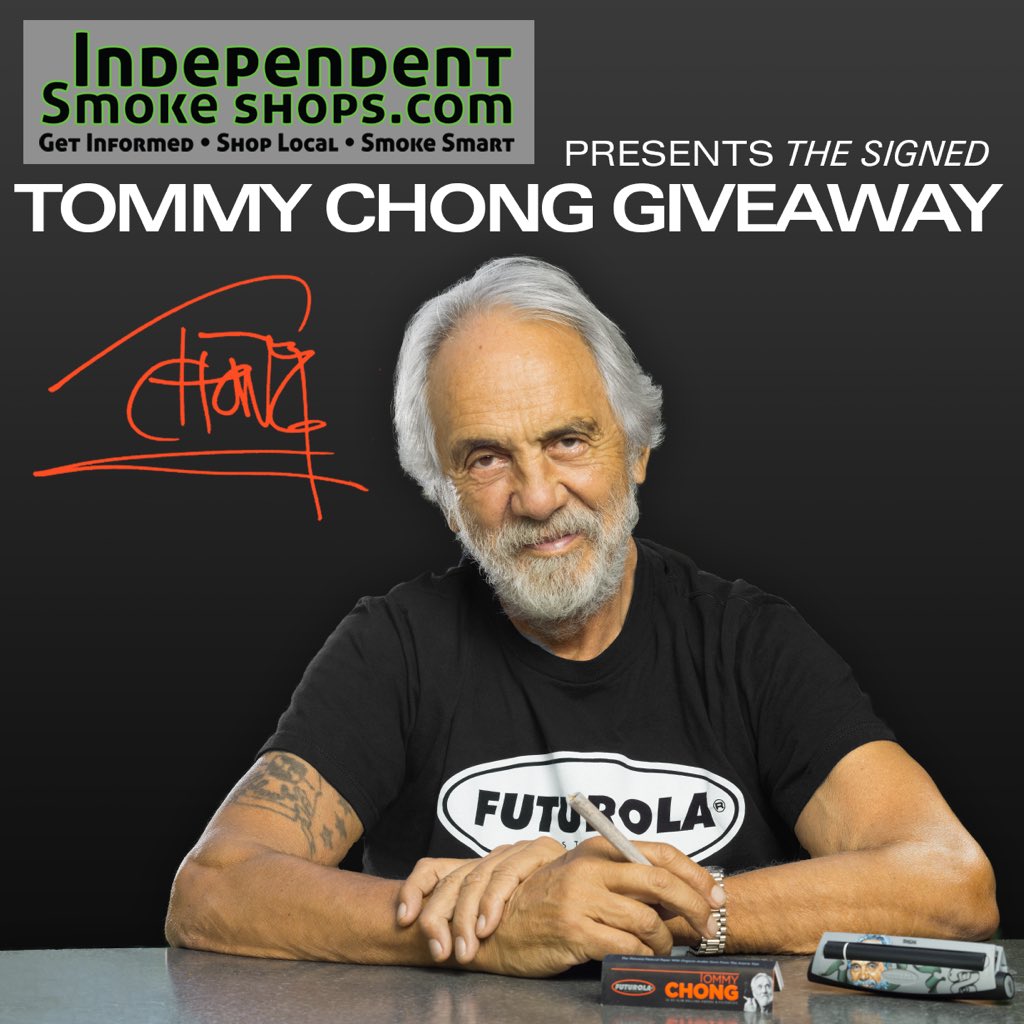 tommychong's tweet photo. Independent Smoke Shops is giving away 10 signed Chong rollers
Click here for details: https://t.co/w5tXghhbYw https://t.co/E6MGQ83QHF