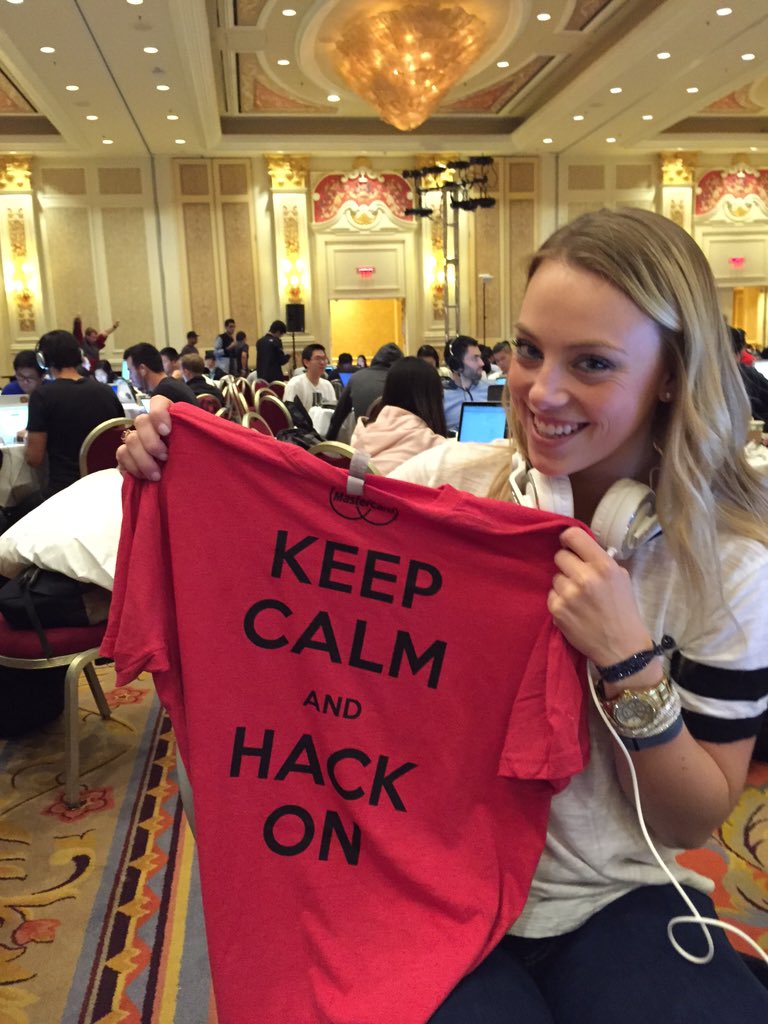 Joe_Devito's tweet photo. Keep calm and hack on , nuff said! #money2020 @GraceKnoxy https://t.co/OyEoyjk5Xb