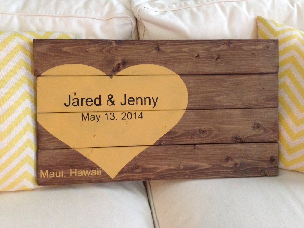 ChicRusticSigns's tweet photo. Handpainted wood barn stain Wedding Guest book sign with heart and personalized name and date by #ChicRusticSigns (… https://t.co/rgoCzRagqI