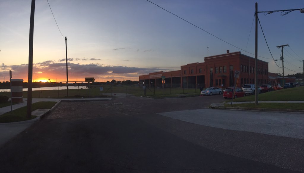 chel_c_hamashin's tweet photo. The sun may be setting but the day isn't over yet!! 2 more hours at #swxhack tonight before the big finale tomorrow. https://t.co/9vIVl1G7zy