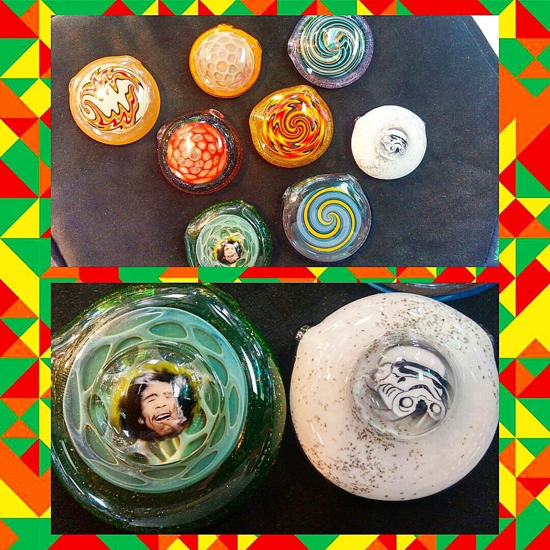 highupwaterpipe's tweet photo. More #new #glasspendants 😮😍 @#highup #bobmarley #stormtrooper #glassart #accessories #stayhigh #columbus #ohiostate https://t.co/rkjSoPTgjr