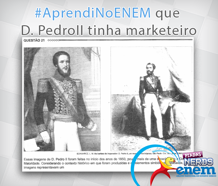 Essas Imagens De D Pedro Ii Foram Feitas No Inicio Dos Anos De 1850 Pouco Mais De Uma Decada Brainly Com Br