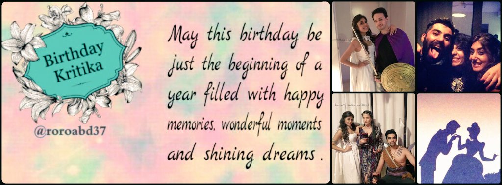      Happy Birthday to krittu       