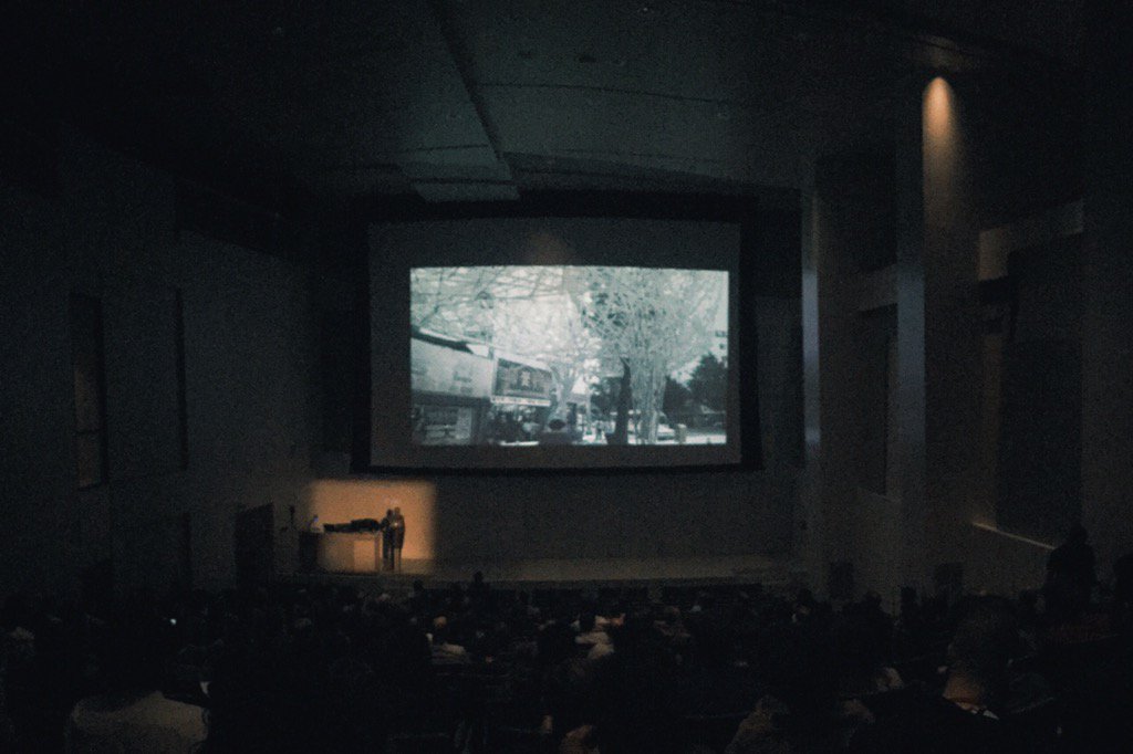 SynthesisDNA's tweet photo. "Drawing is not a pictorial act, but rather an act of construction." #NaderTehrani of #NADAA at #acadia2015 https://t.co/0n7Yg3qh8B