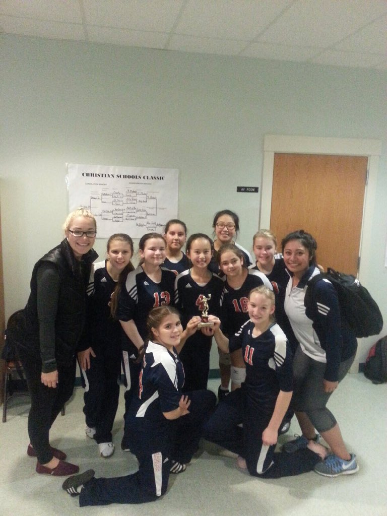 CFS_Eagles's tweet photo. Congratulations to our Christian faith school JH team winning 5th place in their tournament! https://t.co/c5YzJxr8Ky