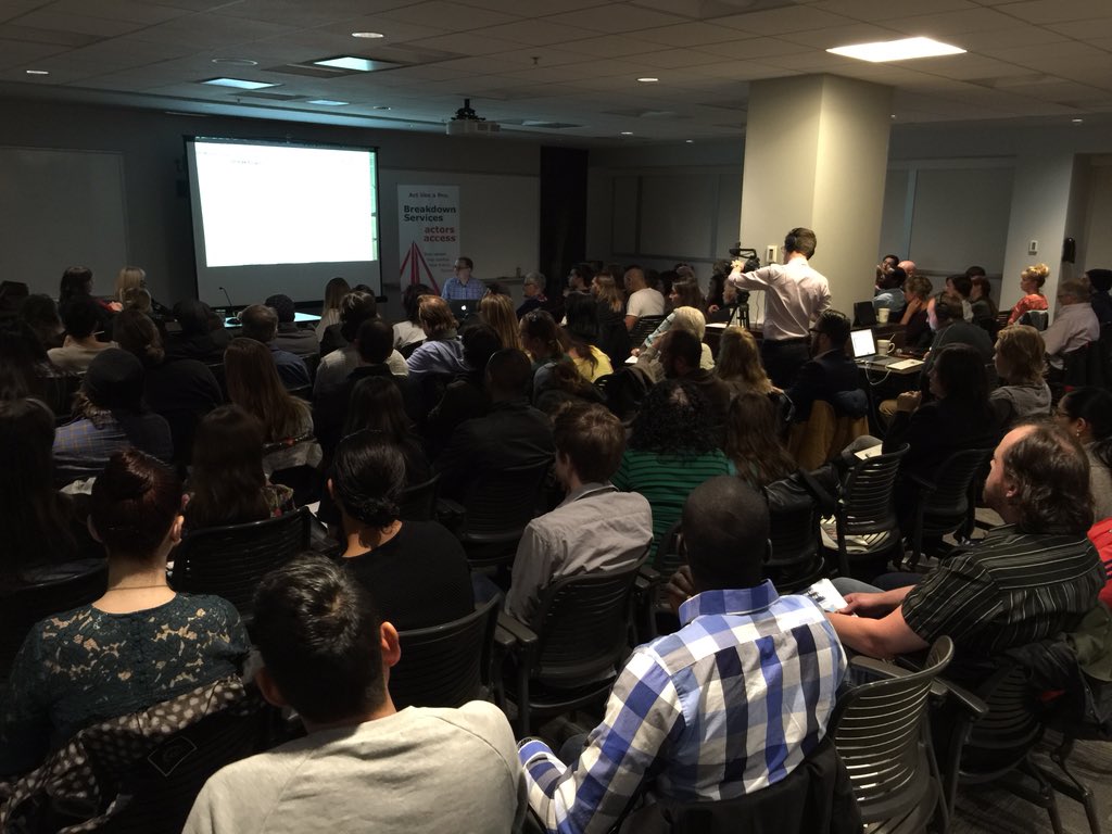 ActorsAccess's tweet photo. We are getting started! #FocusCalgary https://t.co/KTHyHfdDQ5