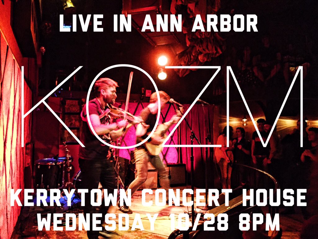 Making our Ann Arbor debut this Wednesday 10/28 8pm. Acoustic Art-Rock: Kerrytown <a href="/ConcertHouse/">Kerrytown</a> #AnnArbor #livemusic