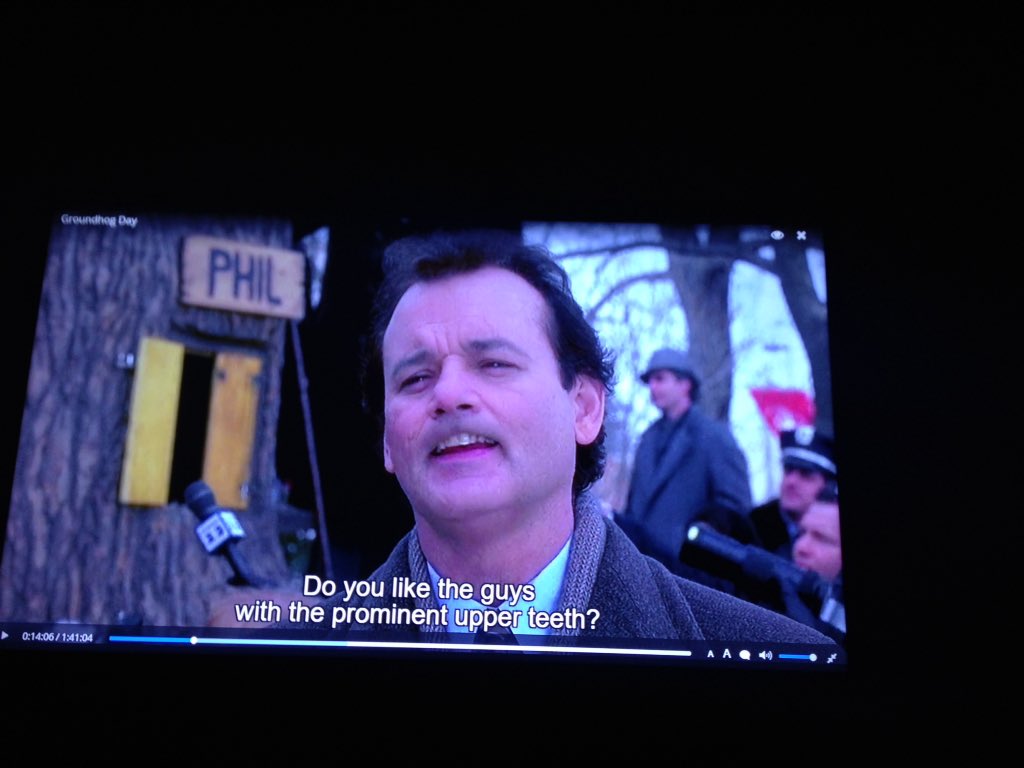 cordes_gab's tweet photo. @FeRodrigs vendo o filme o dia da marmota, me lembrou você 😂 https://t.co/cJliTplxz8