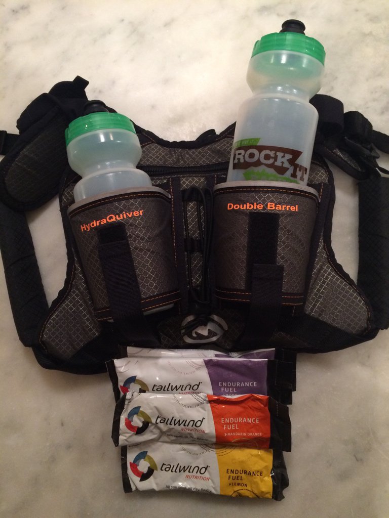 Piles of <a href="/gotailwind/">Tailwind Smart Garage & Gates</a>, my trusty <a href="/Orangemud/">Orange Mud</a> HydraQuiver and my <a href="/RockitRacing/">Rock it Racing</a> bottles. Ready for MCM tomorrow. Oohrah!