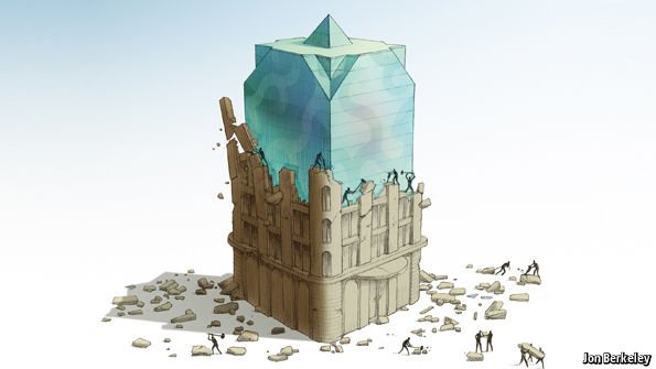 TheEconomist's tweet photo. The model taken by new start-ups could transform the way companies work https://t.co/DJoIqKCAc1 https://t.co/Agn0zJoE0m