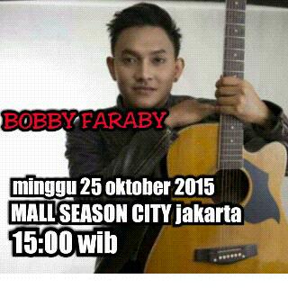 RME_Label's tweet photo. Today saksikan penampilan @bobbyfaraby at Mall Season City merapat guys :) https://t.co/Tc6o8oHRgq