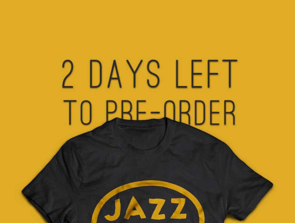 For Jazzineer who missed our t-shirt for IT'S JAZZ #3 ! We open the 2nd Pre-order just until 27 October 2015.