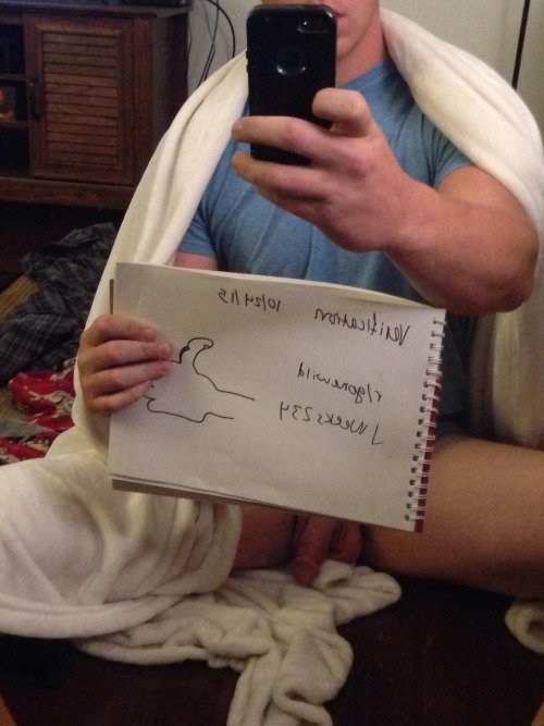 rookiebrain27's tweet photo. (M)y verification! Who wants to see it all and make me cum?! via... https://t.co/Jaf7mcPDYp https://t.co/L0EBZfGUo2