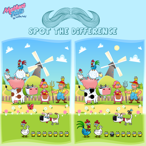 freshmensvalley's tweet image. #MilkMoustache : Can you spot the difference ?