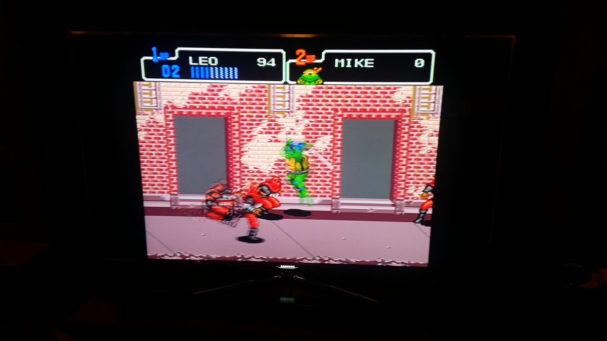 MrsQDawg's tweet photo. Cowabunga dude! Radical purchase from @RetroGamingExpo #PRGE2015 @MightyQDawg https://t.co/Z8MkGwRiVI