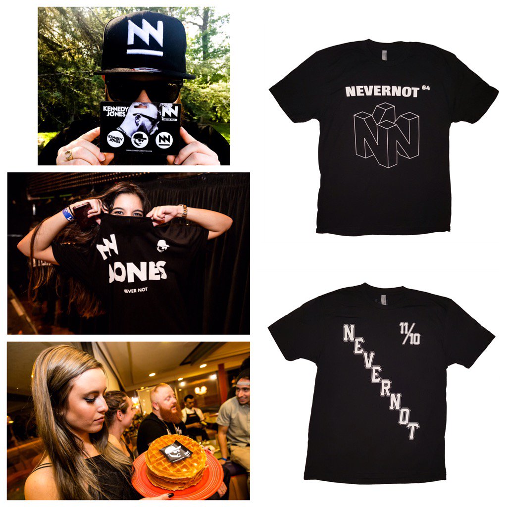 KennedyJonesTHO's tweet photo. The time is NOW! BRAND NEW #NNeverNot gear is NOW available at https://t.co/mzw9r3W9WS! New Tees, pins, and classic! https://t.co/sA2nMmd5e3