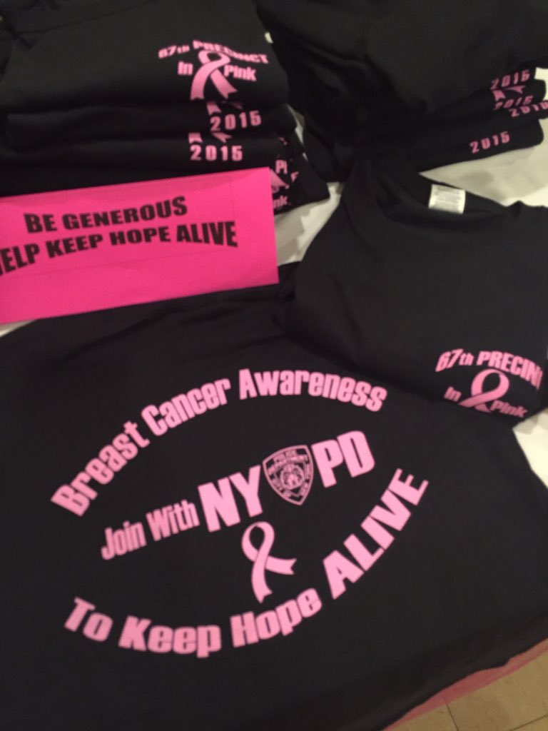 Blumkin21's tweet photo. Helping keep hope alive with @NYPD67Pct and the community. #pinkestprecinct #NYPD https://t.co/HQQ93rK0Lm
