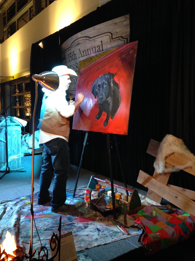 ACTSSalberta's tweet photo. Our live painting is coming to life! #ACTSS https://t.co/oU6JwkZWuv