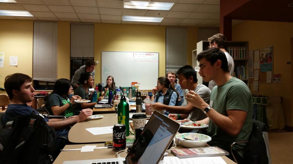 UODevClub's tweet photo. Thanks, Roaring Rapids. You are delicious! #HackTownUSA2015 https://t.co/rxGfXHc6GY