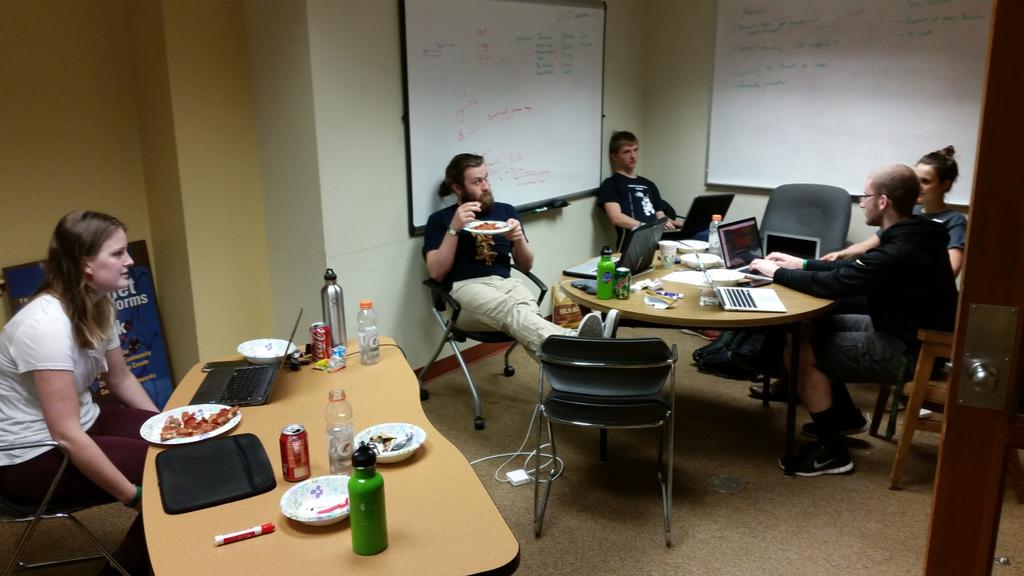 UODevClub's tweet photo. Thanks, Roaring Rapids. You are delicious! #HackTownUSA2015 https://t.co/rxGfXHc6GY