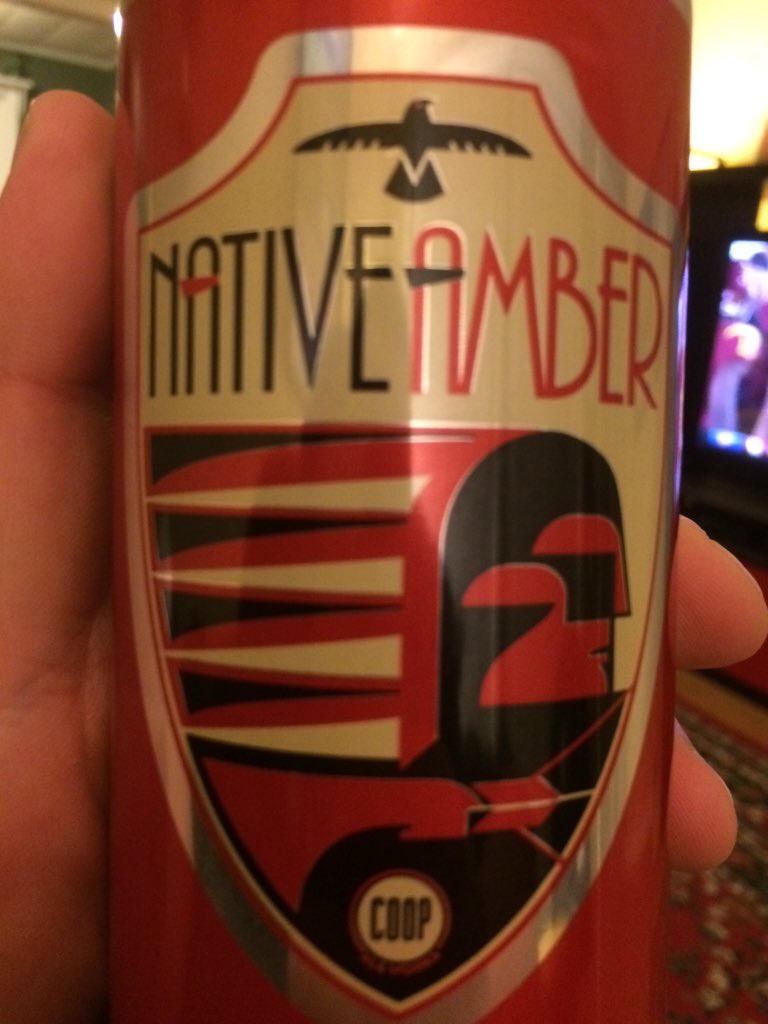 dustinpjones's tweet photo. Trying @COOPAleWorks #NativeAmber for the first time tonight. Really good. https://t.co/12Tdmpov7I