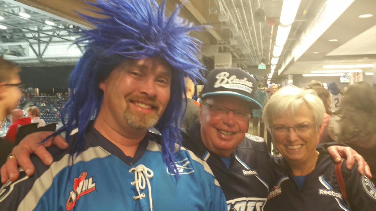 Big thanks to our Booster Club for making the trip all the way out to support the Blades! #bestfans