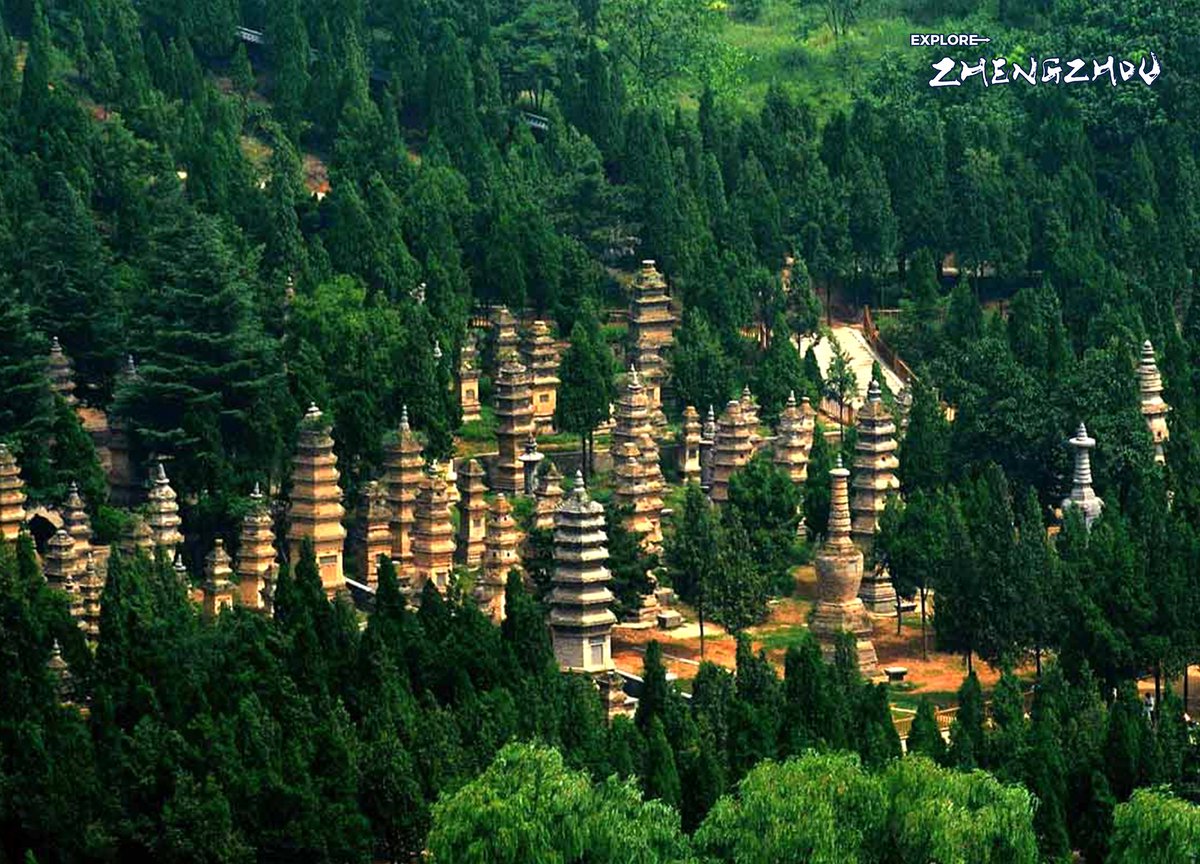 Explore Zhengzhou on Twitter: "Shaolin Temple - Pagoda Forest #Shaolin # Temple #Zhengzhou #DiscoverYourChina https://t.co/AJzSt2PmQW" / Twitter