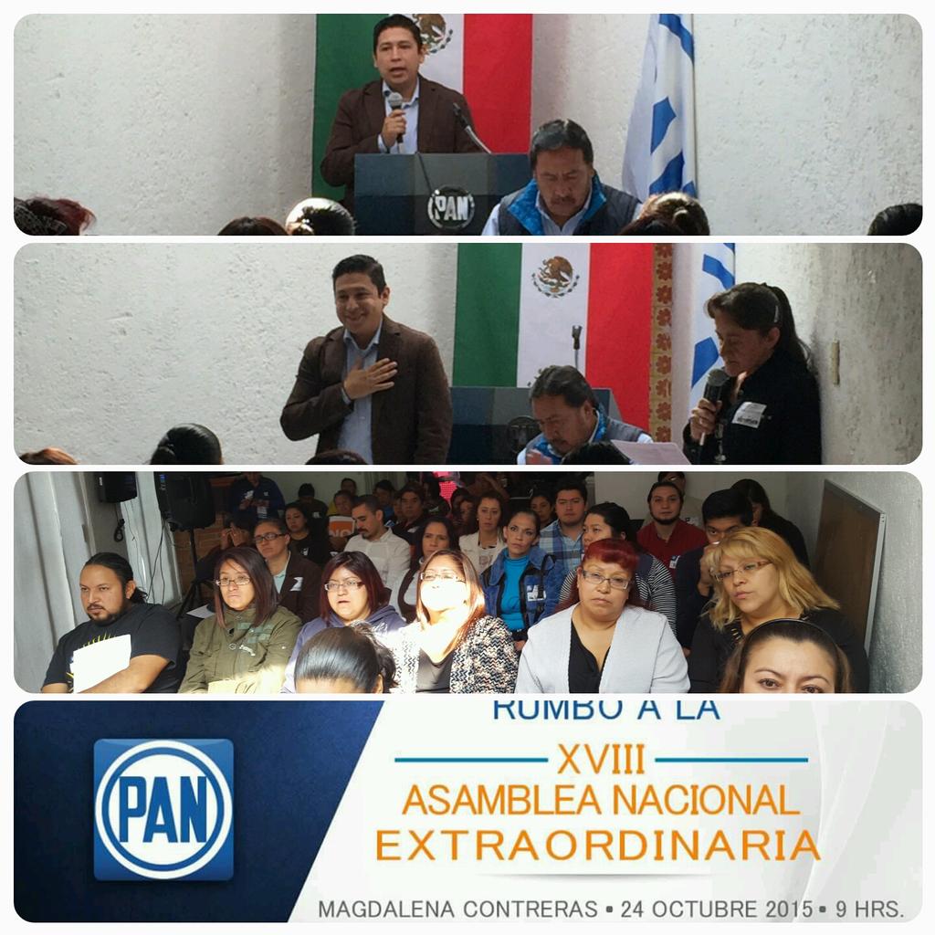 JavierBernalR's tweet photo. Represente al @PANDF en la Asamblea Delegacional del PAN en Magdalena Contreras!!! https://t.co/gx3K9CJwLE