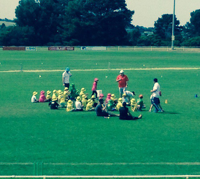 gkelson62's tweet photo. Nice to see so many budding Creekers at milo this morning- big well to David Rout &amp; his helpers. https://t.co/Qyr6C72ahB