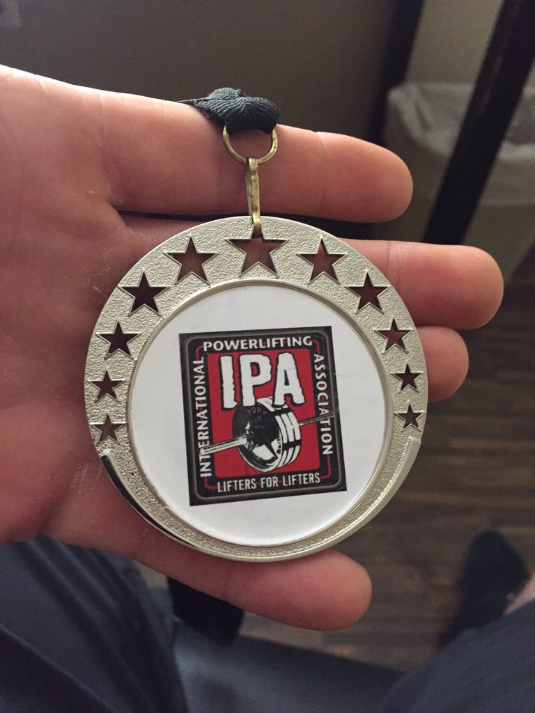 gtgaiser's tweet photo. Got 1st place my division #westsidebarbell#bluecollarbarbell #swollenknuckles #IPAGrandPrixNationalChampionship https://t.co/dlXzXFzeTN