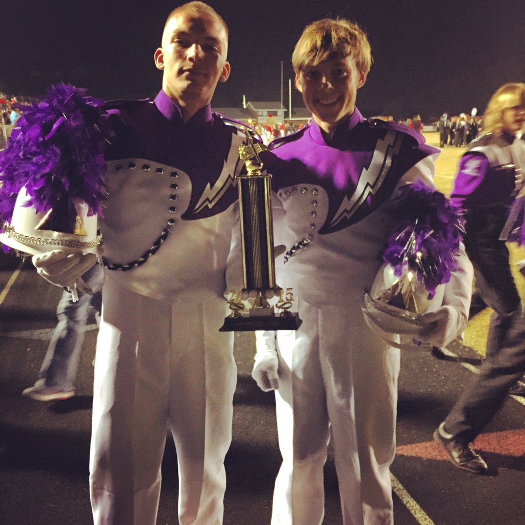 AS_Michaels's tweet photo. Back to back first place drum majors! Great job @USAFStephen @spencerrr911 and Cole! #seniors #sec32 #gooooostorm https://t.co/ue6crxSLrp