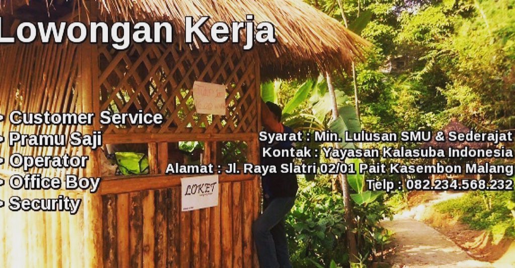 deSapa_Resto's tweet photo. LowKer utk lulusan smu &amp; sederajat #kasembon #kandangan #lowongankerja https://t.co/IuBxgJIhal