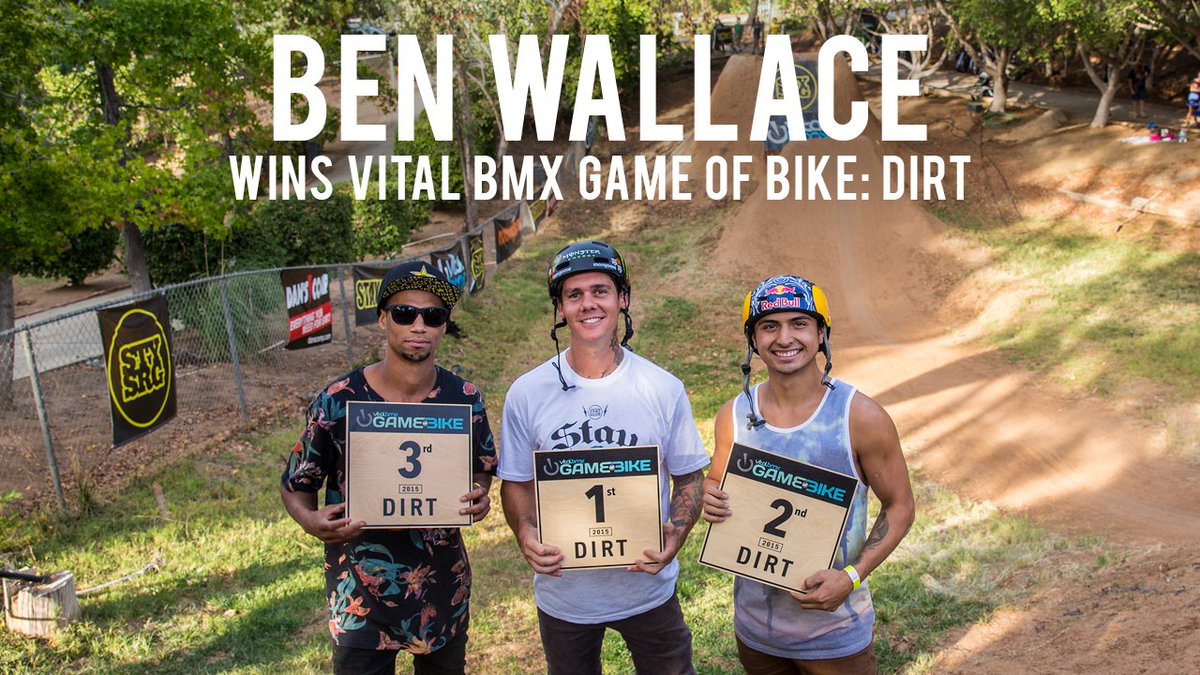 Ben Wallace wins Vital BMX Game of BIKE: Dirt - vitalbmx.com/features/Ben-W… <a href="/Benwallacebmx/">Ben Wallace</a> <a href="/Mongoose/">Mongoose Bikes</a> <a href="/MonsterEnergyUK/">Monster Energy GB & IRE</a>