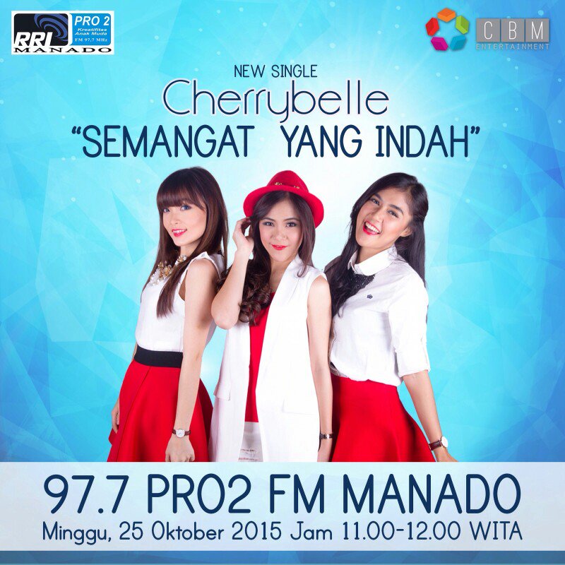 Twibitwiboys dan christyers manado dan sekitarnya nnti jam 11.00 wita jgan lupa dngerin <a href="/Pro2Manado/">RRI PRO 2 MANADO</a> ya 😉😉