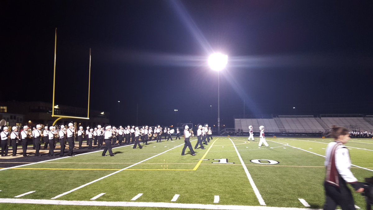 ehsbandits's tweet photo. Our first band comp was awesome! You guys are marching band rock stars and the crowd loved you! #EPride https://t.co/f8tWZm0gWn