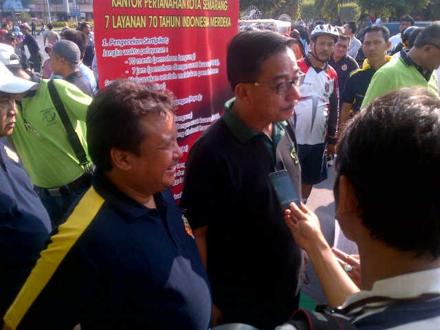 kantahkotasmg's tweet photo. Kunjungan Bpk Menteri @TheOfficialFMB ke cfd Simpang Lima Semarang @atr_bpn #cfdATRBPN https://t.co/uOztGc7WmM