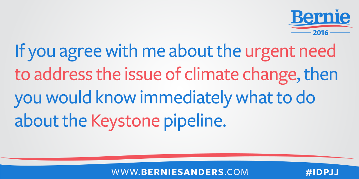 Quote from Bernie Sanders