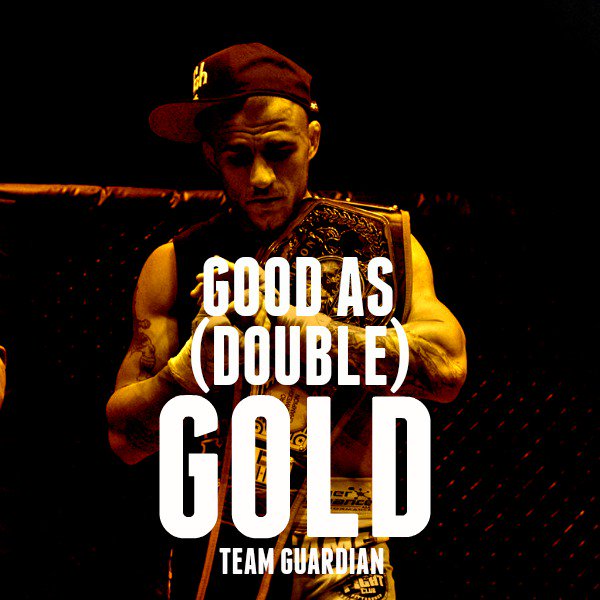Team Guardian stud @MarkChericoMMA wins via submission to score the <a href="/GladiatorMMA412/">GOTCMMA</a> featherweight title tonight!
