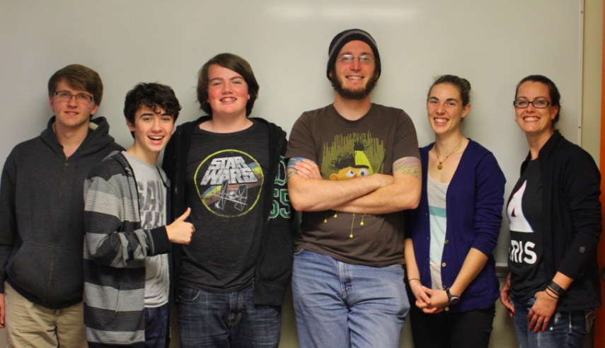 BernadettePer14's tweet photo. @GrandGallicisme @kamccul @fielddaylab @jencraigece our #uvic #arisjam team! :) https://t.co/tx5zpl5U9T