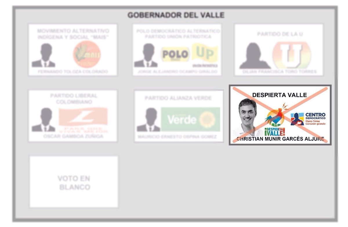 CarlosHolmesTru's tweet photo. Votar por Christian Garcés es votar por un nuevo Valle del Cauca https://t.co/YS6qSSipOk