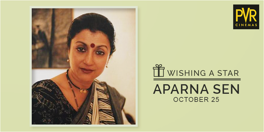 Wishing Padma Shri awardee Aparna Sen, one of the most prolific cinema professionals from India a happy birthday. 