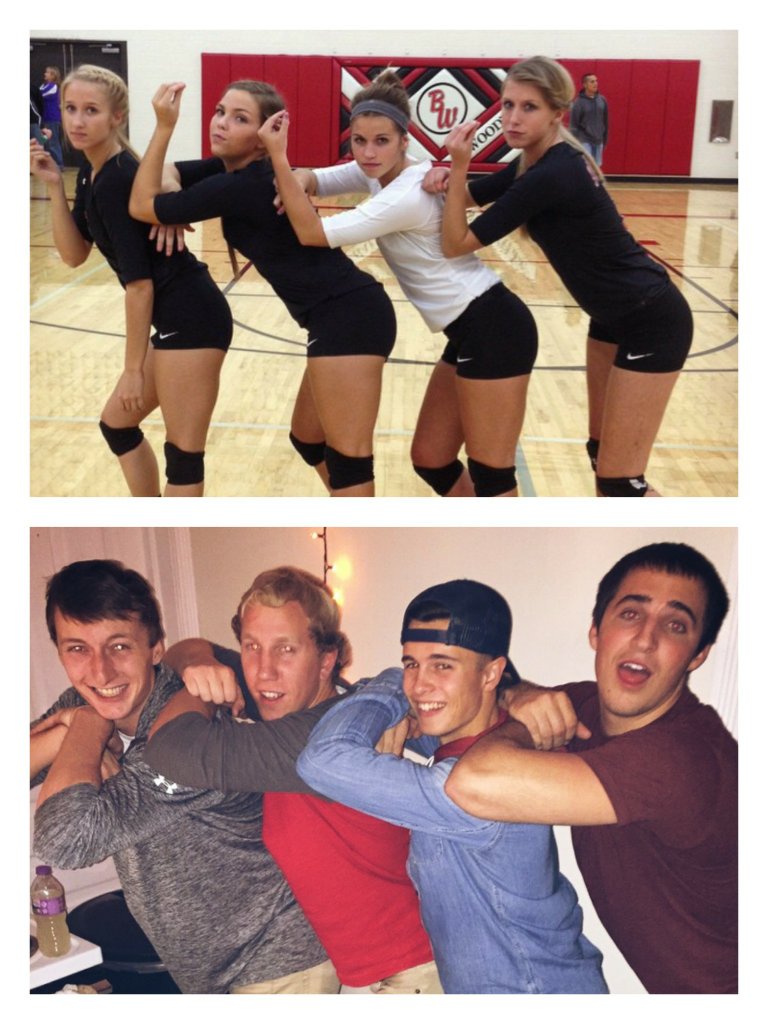 Dowder21's tweet photo. Who did it better? #BroSquad #ThotCrew https://t.co/8ZBEBeN97U