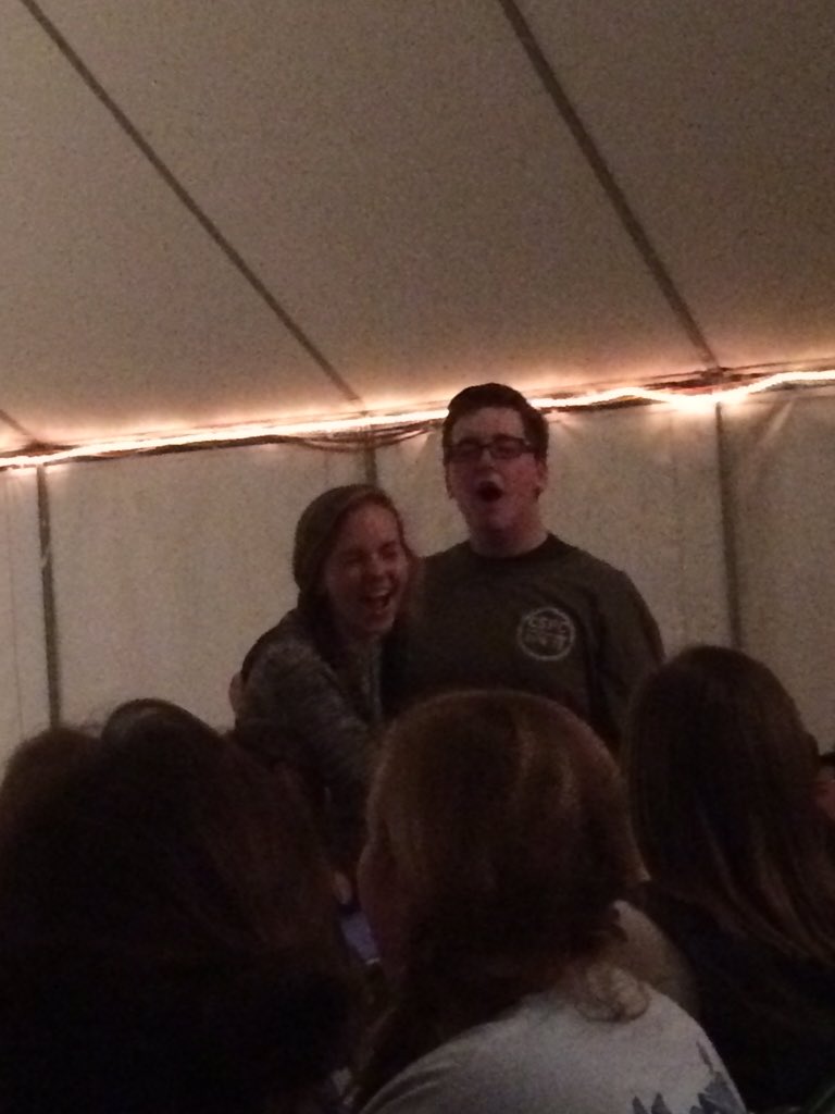 cspc_highschool's tweet photo. True love at Doe River. @TibbetsJ @lauren_lulu13 #hero #FallCamp2k15 https://t.co/cyvi3hYmum