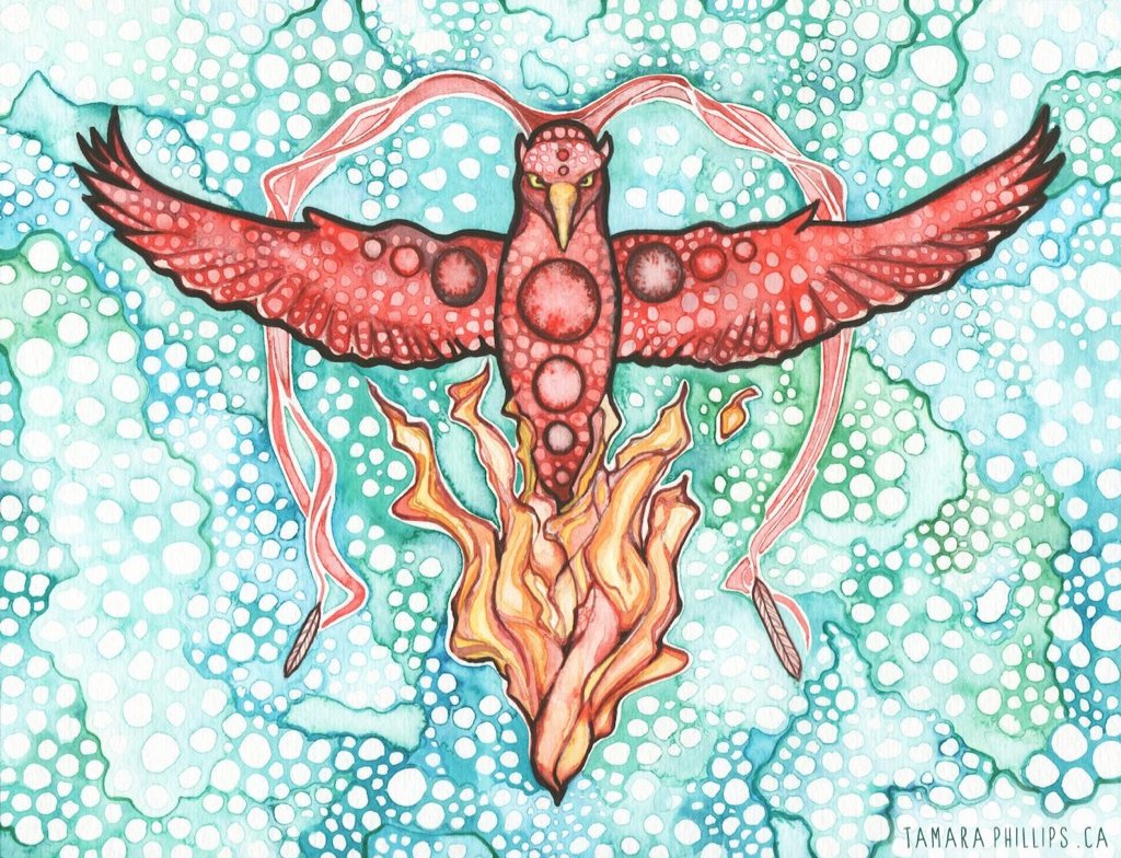 ColouredWater's tweet photo. Phoenix Rising! 

#yvrArt #watercolour #painting #mystery https://t.co/DWOr1545qg