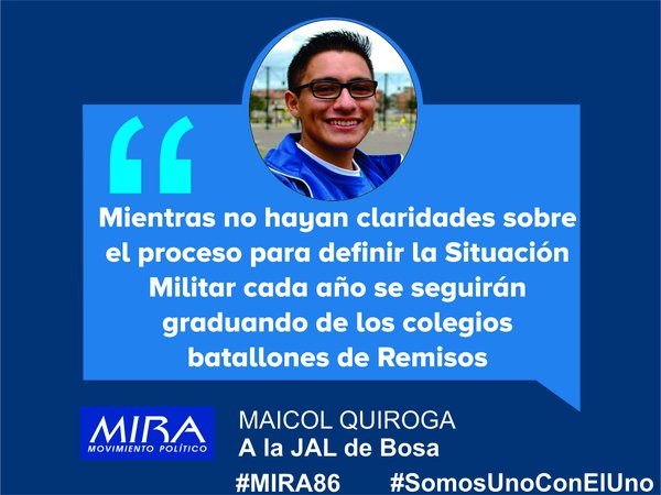 PaohArias's tweet photo. Mañana todos a votar #MIRA86 a la JAL y #MIRA1 AL CONCEJO, ADELANTE MIRAISTAS A GANAR!!!! https://t.co/lk1GlJBV0p