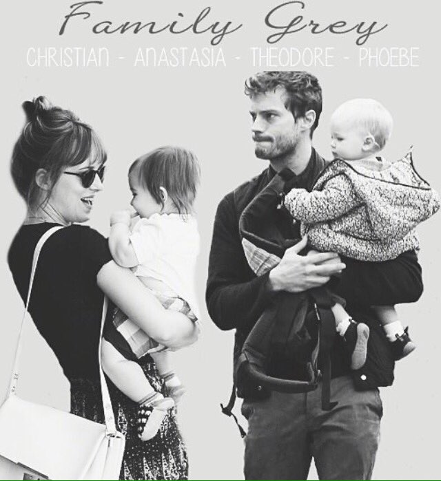 ashramarch's tweet photo. Mr. &amp; Mrs. Grey!! Love this manip!! @AnaSGrey @CTGreyCEO #DakotaJohnson #JamieDornan ❤️❤️❤️😍😍😍😘😘😘 #darker #freed https://t.co/TVBLG8HAQu