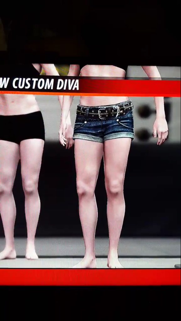 JeremyRoyGoulet's tweet image. We can definitaly create her.. I also saw her shirt..😍❤️ #AJBrooks #WWE2K16 #CreateADiva